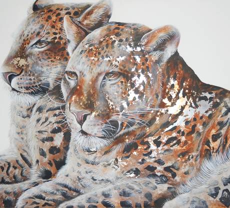 Leopards Portrait 