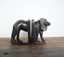 Lion Bookends  